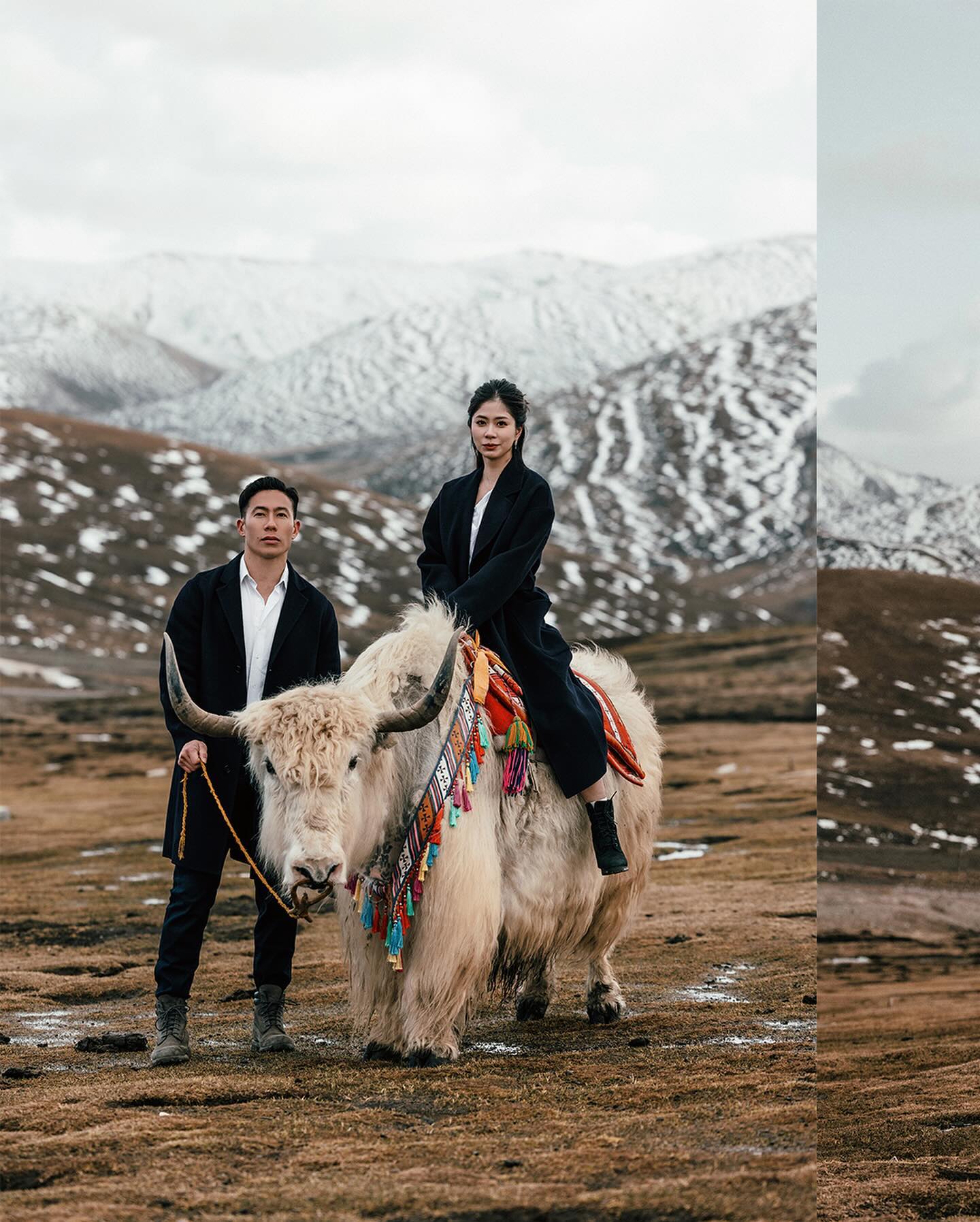 Throwback to one of the most unforgettable shoots I’ve ever had, nestled in the awe-inspiring landscapes of Qinghai, Chi