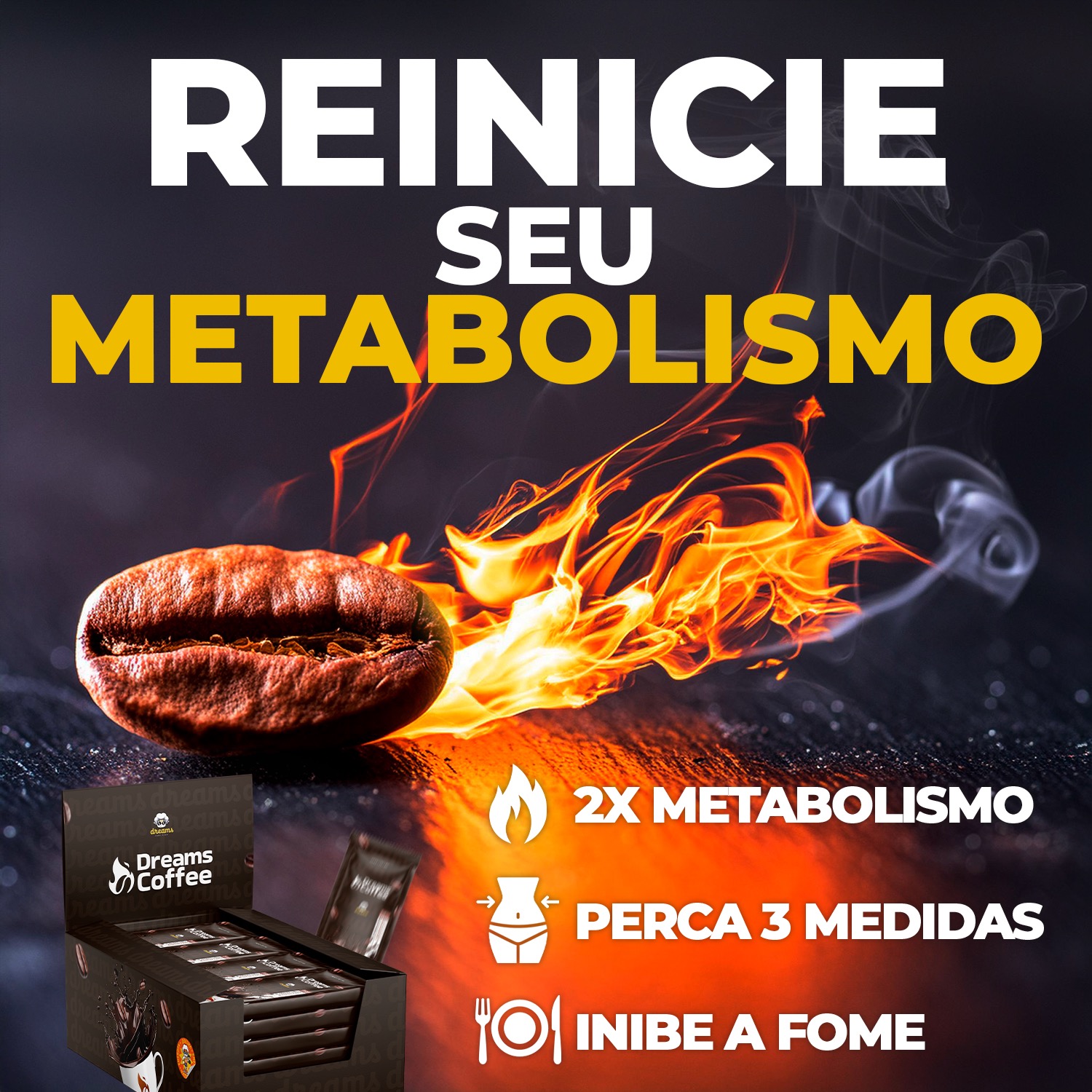 DREAMS COFFEE | CAFÉ que QUEIMA a gordura do seu corpo  thumbnail