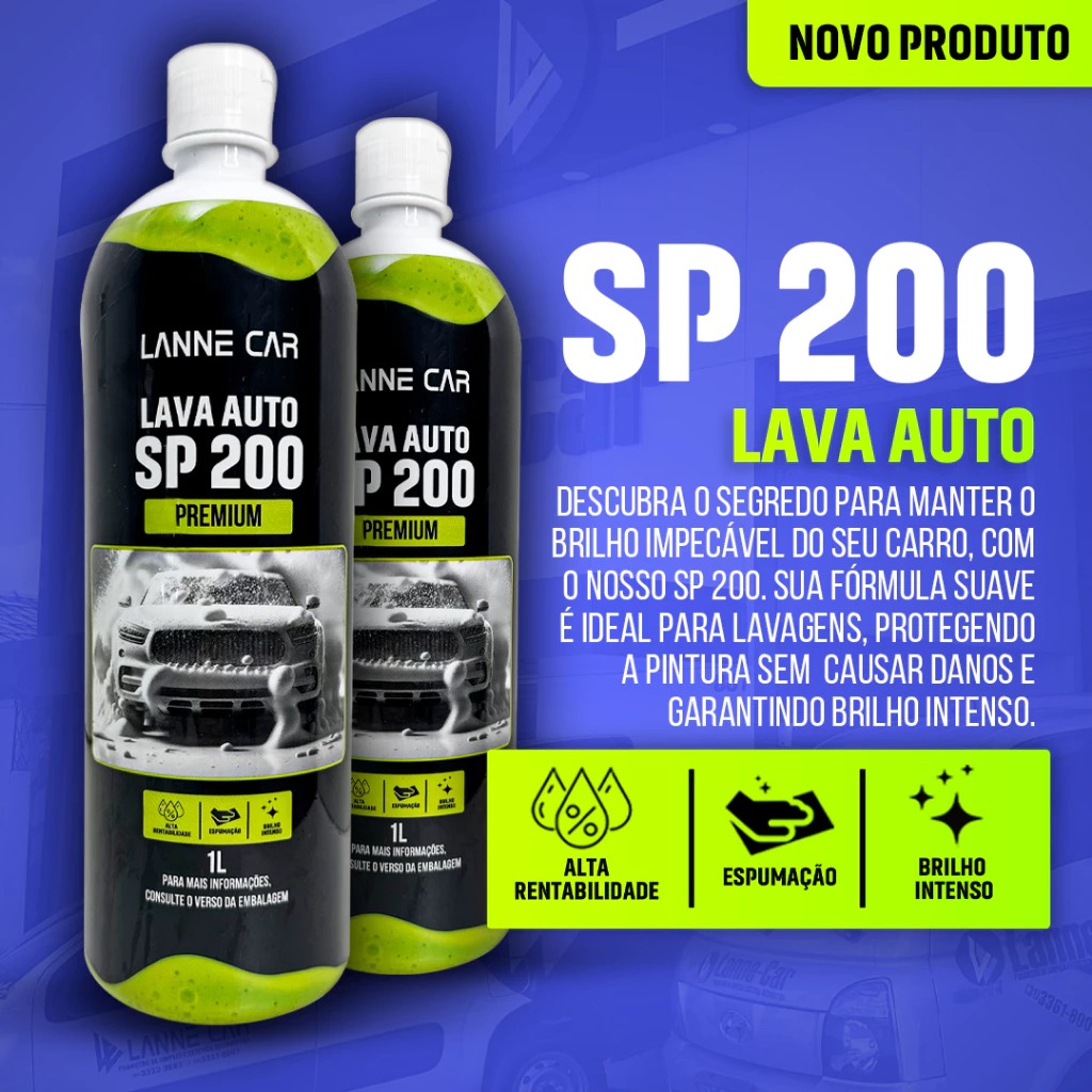 Shampoo para carros da Lanne Car thumbnail