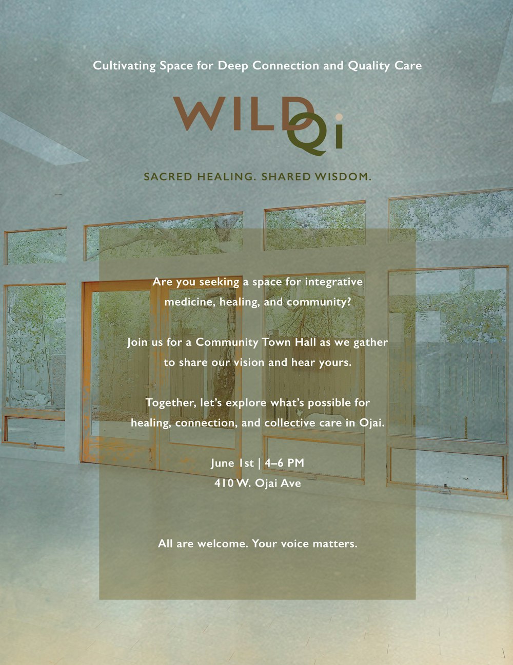 RSVP to Ojai Town Hall: Sacred Space Visioning | Partiful thumbnail