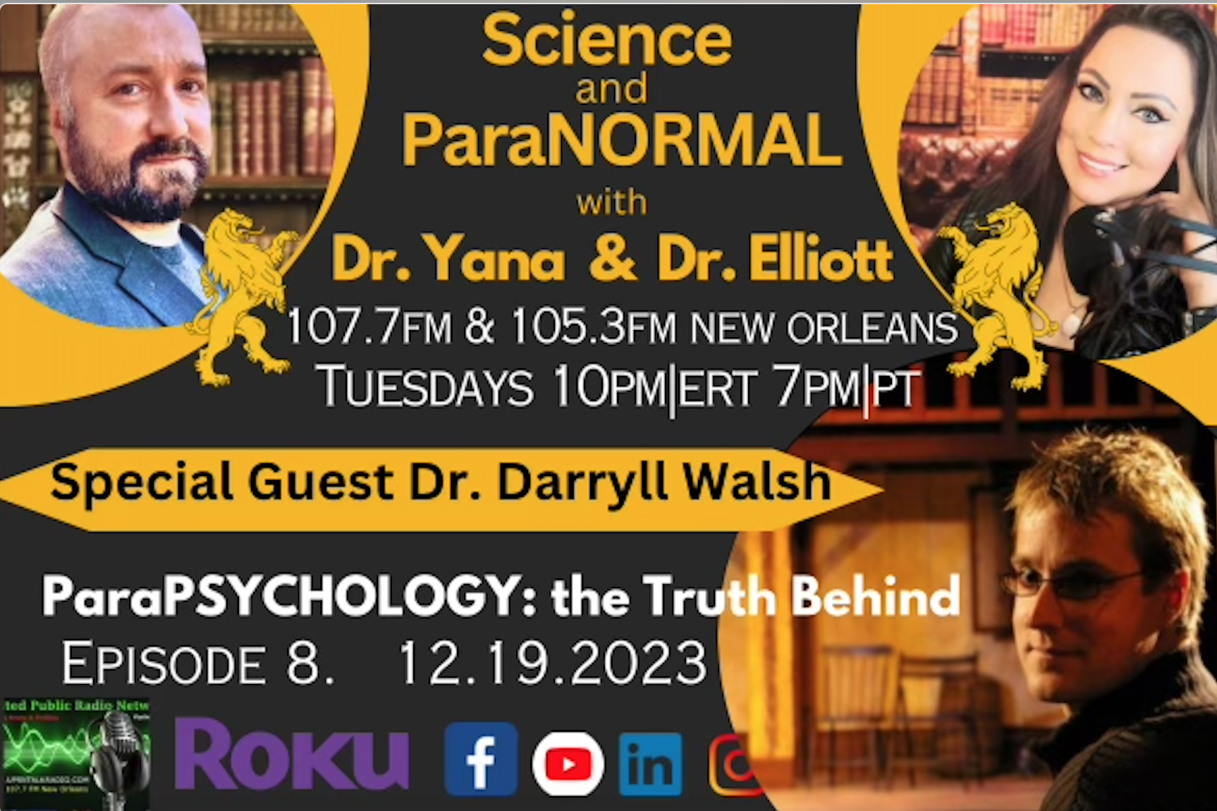 8     Parapsychology. Dr. Darryll Walsh thumbnail