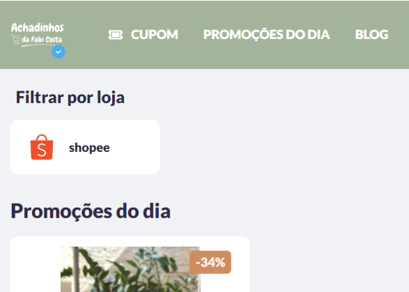 NOSSO SITE DE PROMOÇÕES DO DIA 🤑 thumbnail