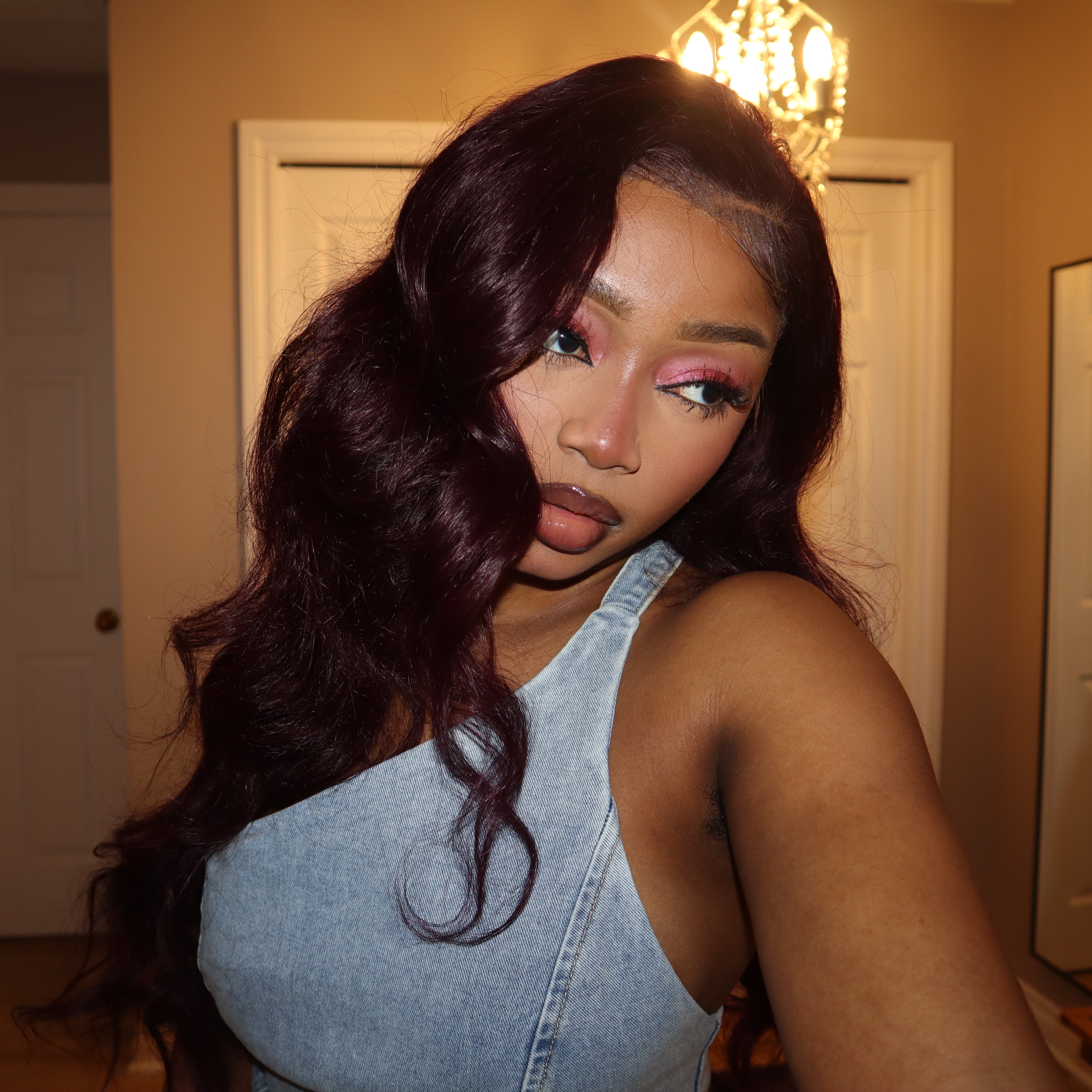 Arabella Hair-Same 26inch Plum Color Straight Wig【Code: RT25 For 25% 0FF! thumbnail