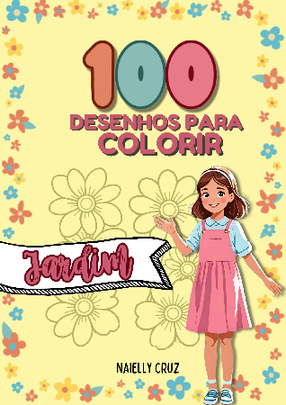 100 Desenhos para Colorir - Jardim thumbnail