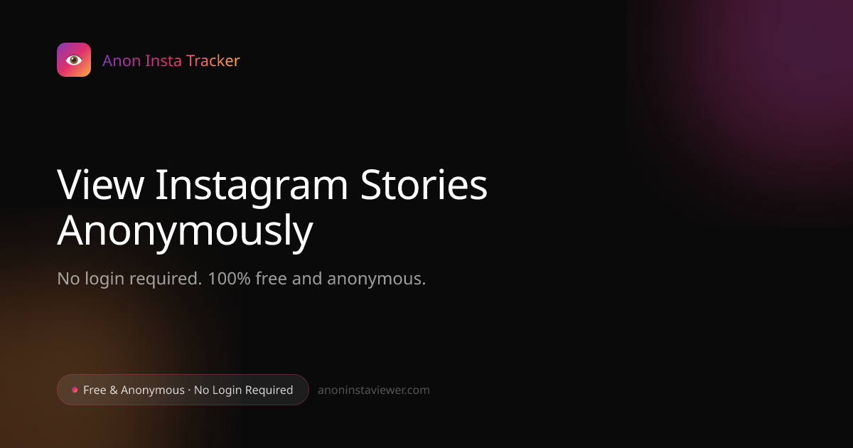 Anonymous Instagram Story Viewer thumbnail