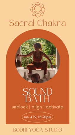 Sacral Chakra Sound Bath • 4.19, 12:30p 🜄 thumbnail