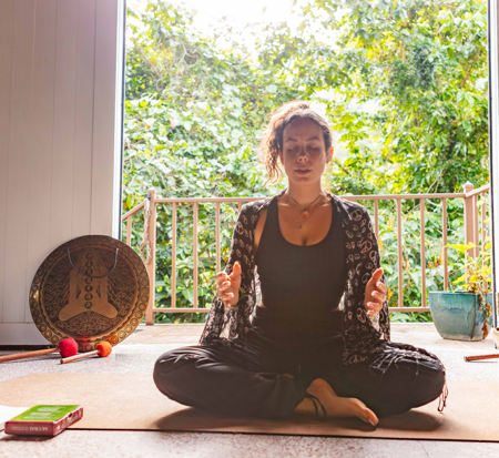 New Moon Sound Bath • Sun. 10/19, 12:30p at Bodhi Yoga  thumbnail