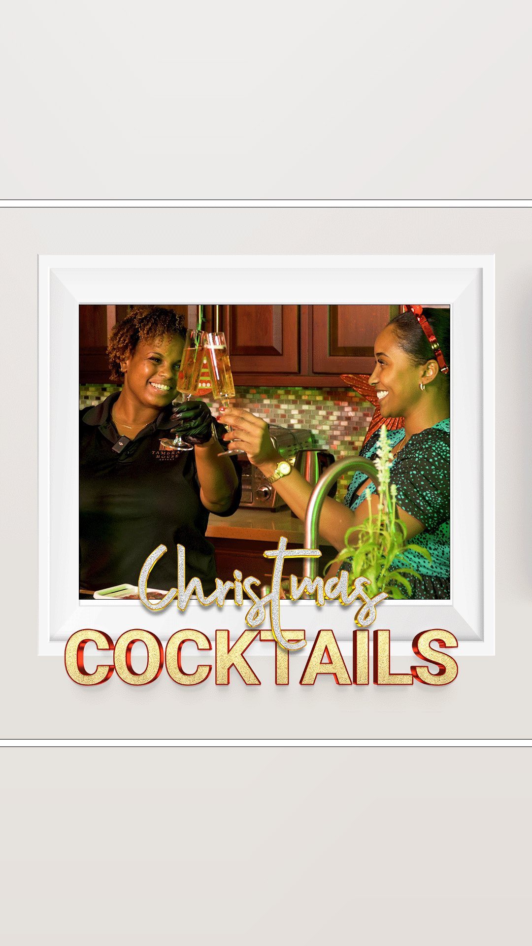 Christmas is NOT OVER YET!!!
Nathalia and Yannicke, a Certified Bartender, come together to make some festive drinks wit