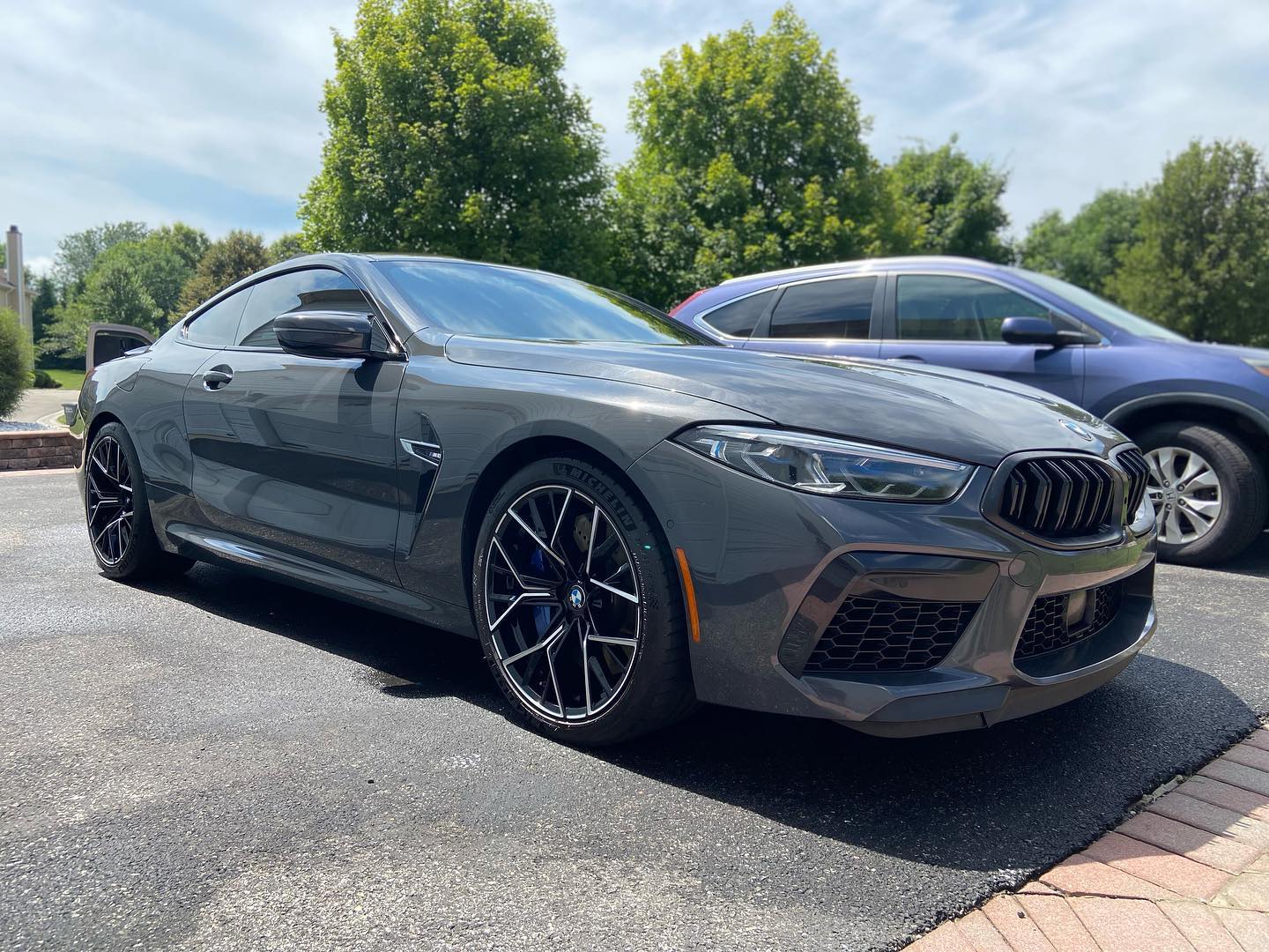 BMW M8 in for a detail 🥵💎 #autodetailing #mobiledetailing