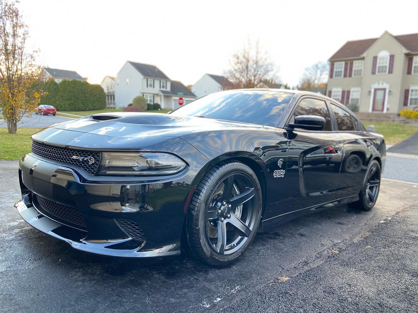 Hellcat in for a detail 🥶 #autodetailing #mobiledetailing