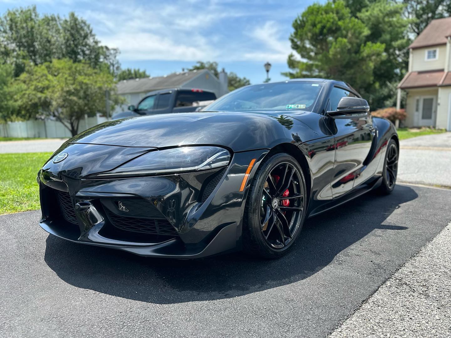 Supra in for a cleaning 👻 Congrats again bro @_xo.jon 🔥 #autodetailing #mobiledetailing