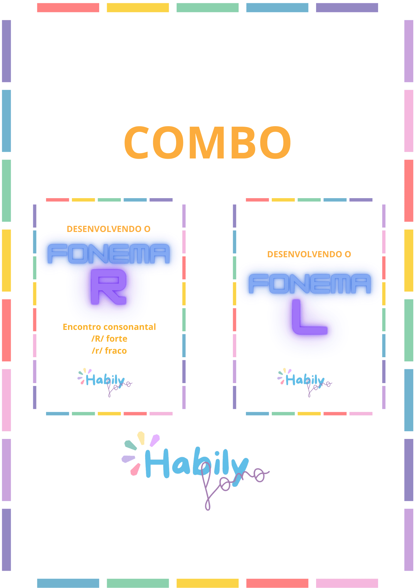 Combo desenvolvendo o fonema L e R/r thumbnail