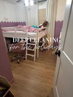 It’s still acceptable to deep clean our kids’ rooms for them, right!? #cleanwithme #deepcleaning #cleaningmotivation #