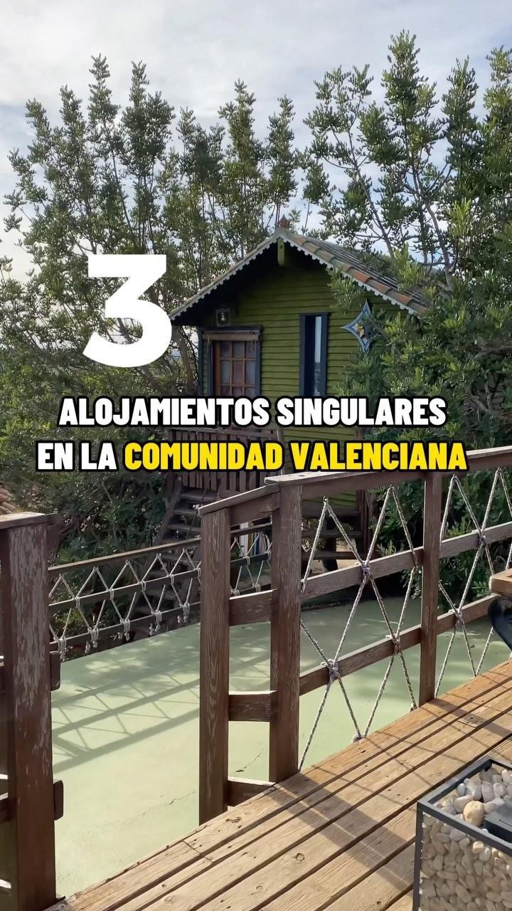 ¡HOY TE ENSEÑO 3 ALOJAMIENTOS SINGULARES DE COMUNIDAD VALENCIANA! 
 
Desde la plataforma @alohacamp_es y cuenta con Parq