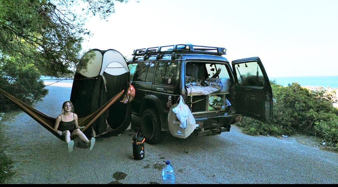 📍Cullera (Provincia de Valencia) 

Aquí os enseñamos de ☝🏻 de los viajes 🧳, con nuestro todoterreno al 100% camperizado 