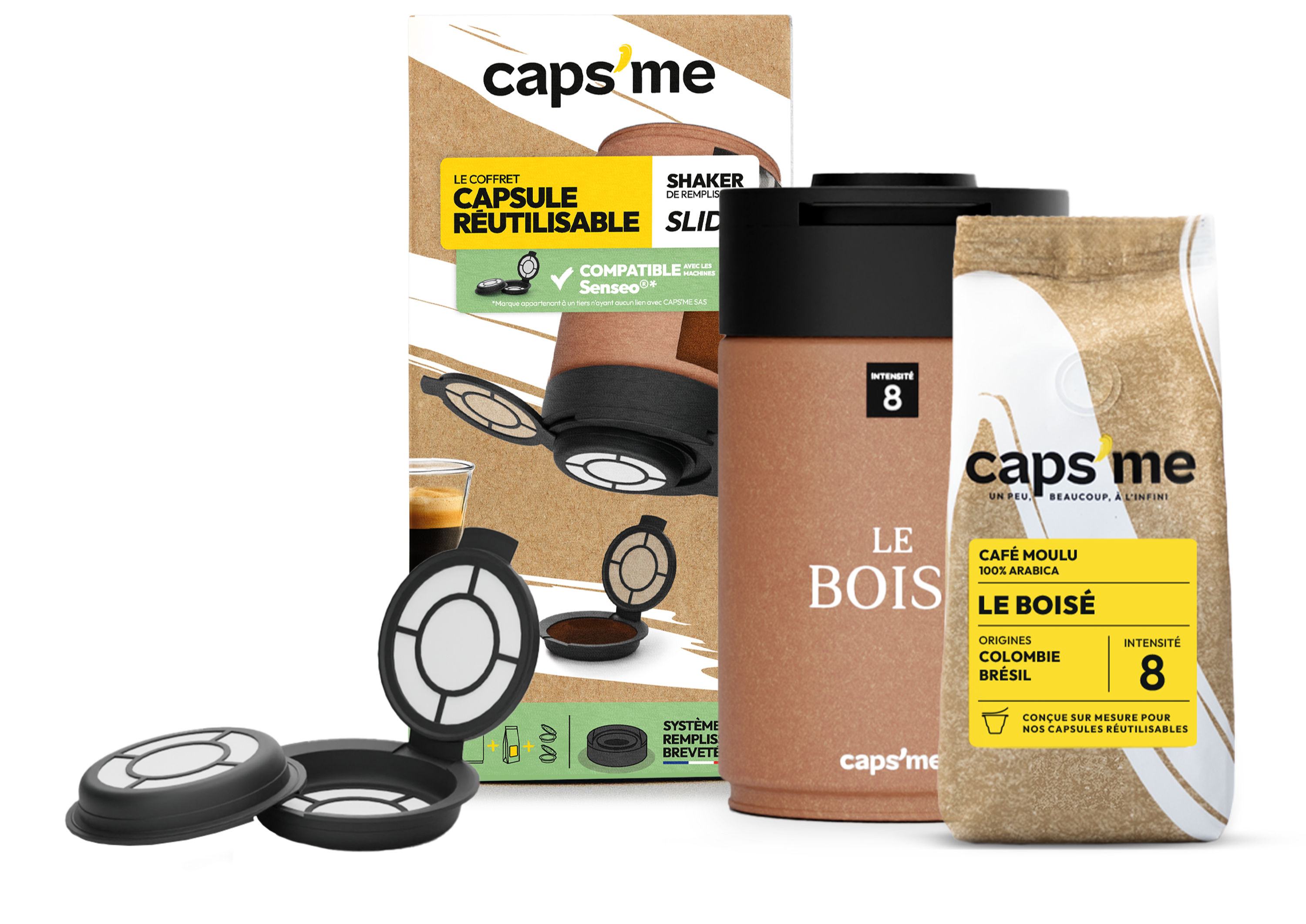 Coffret Caps'me Slide compatible Senseo®* thumbnail