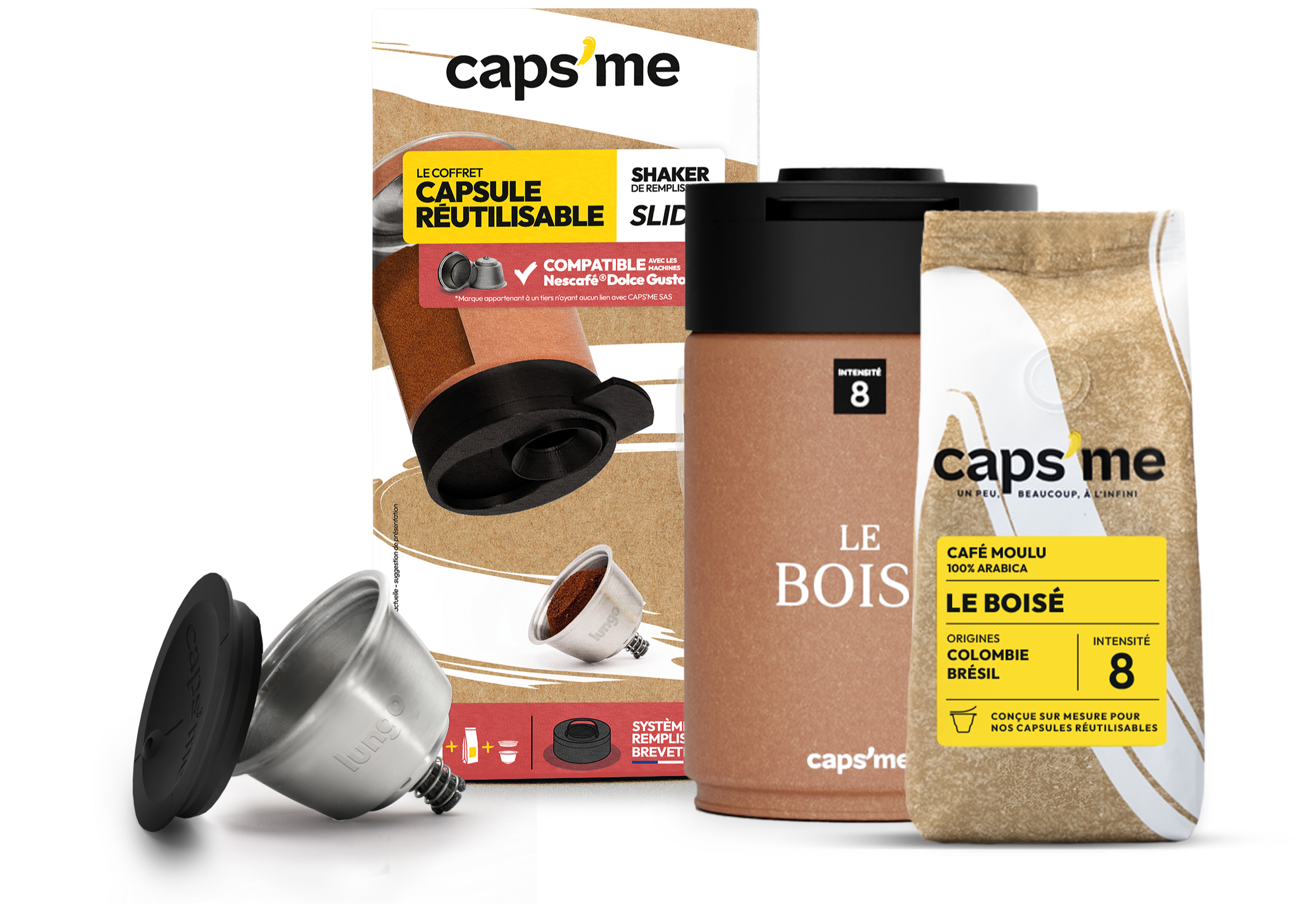 Coffret Caps'me Slide compatible Nescafé® Dolce Gusto®* thumbnail