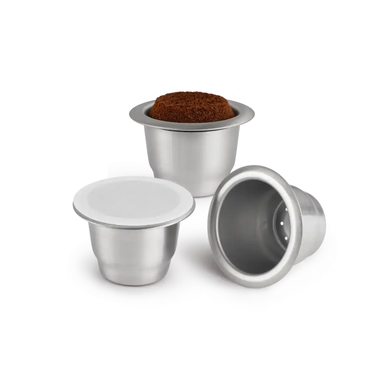 Capsules réutilisables & rechargeables en inox compatibles Nespresso® Original* thumbnail