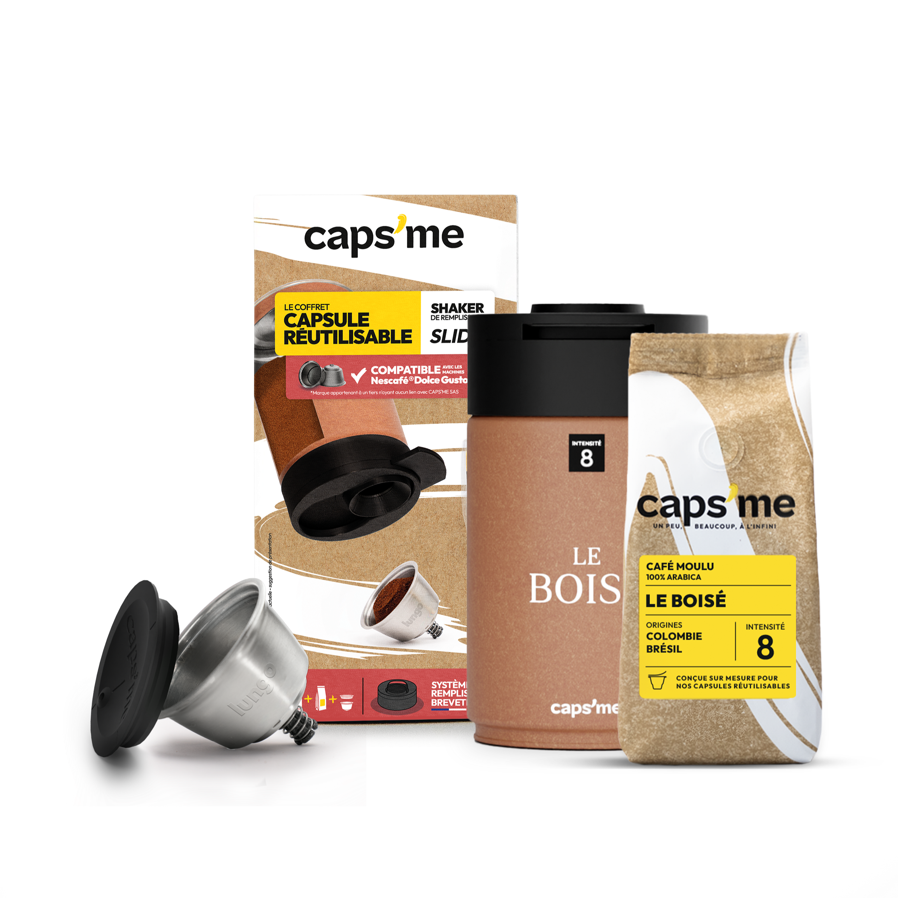 Coffret Caps'me Slide compatible Nescafé® Dolce Gusto®* thumbnail