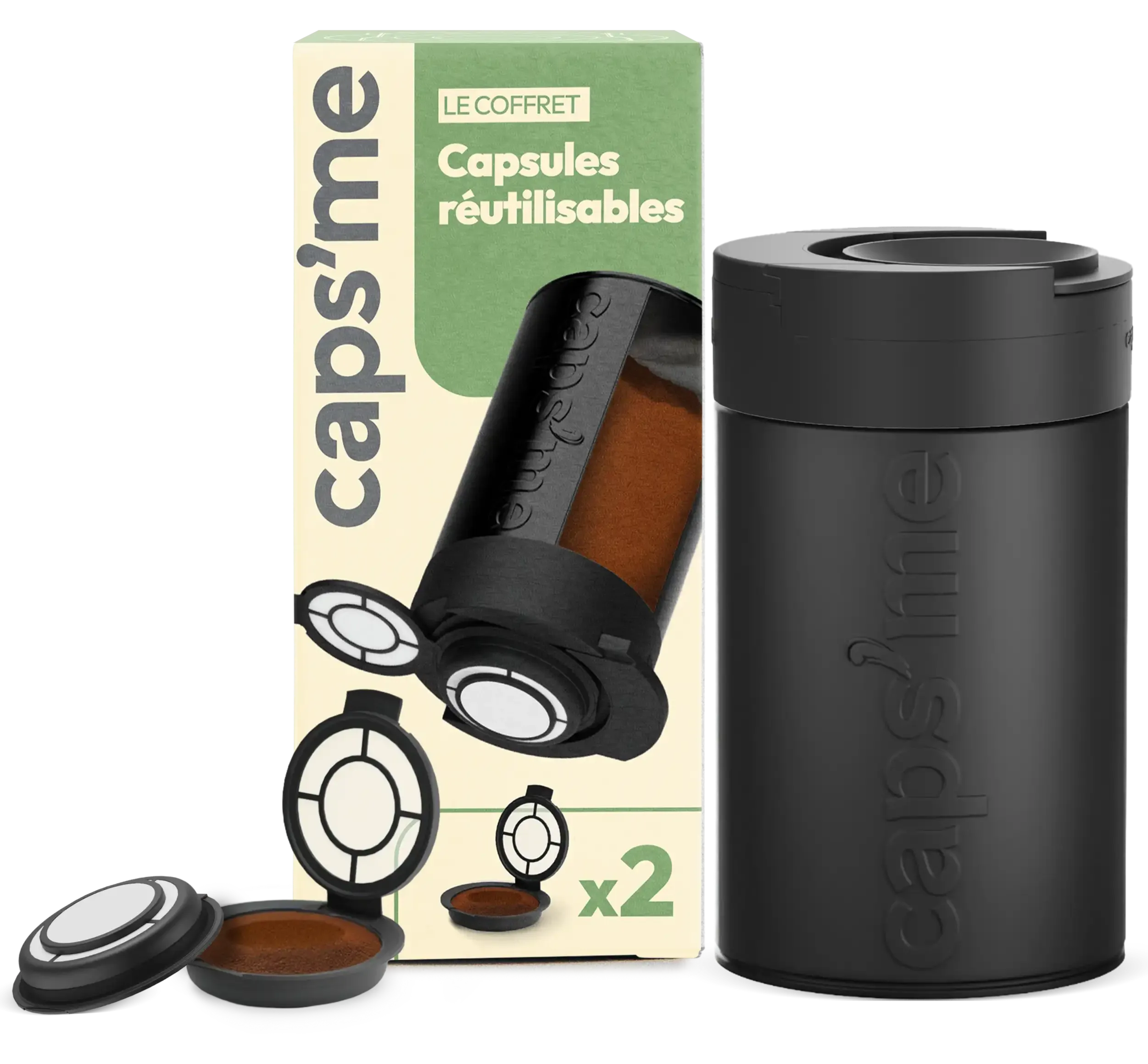 Coffret capsules réutilisables compatibles Senseo®* thumbnail