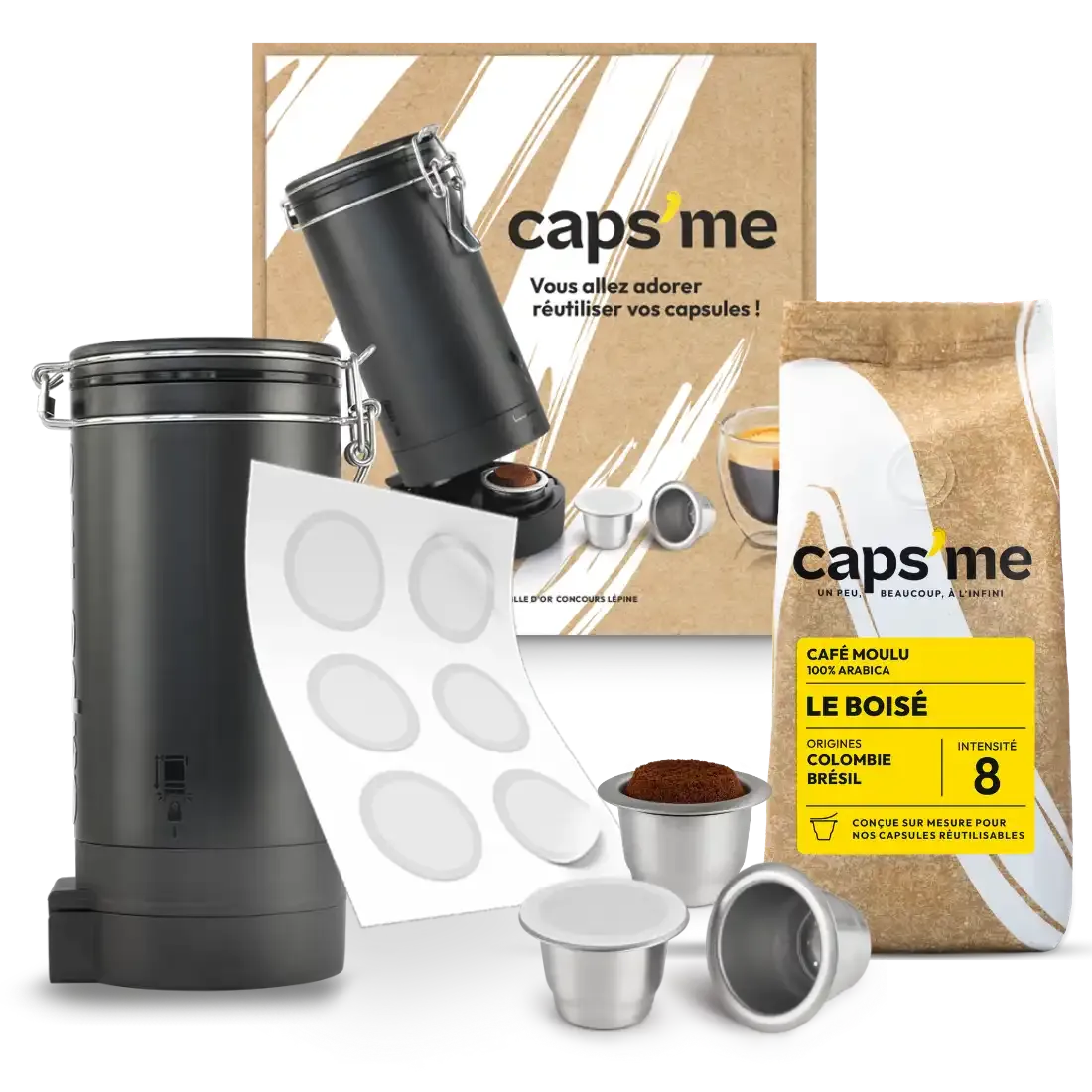 Coffret Caps'me Twist compatible Nespresso® Original* thumbnail