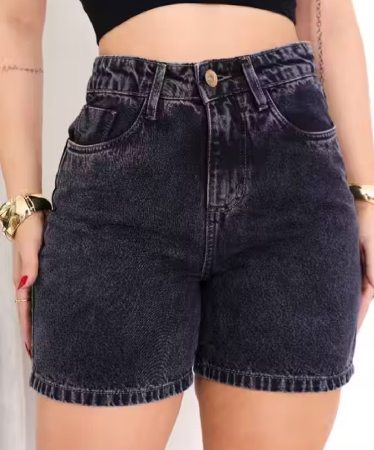 Bermuda Mom Jeans  thumbnail