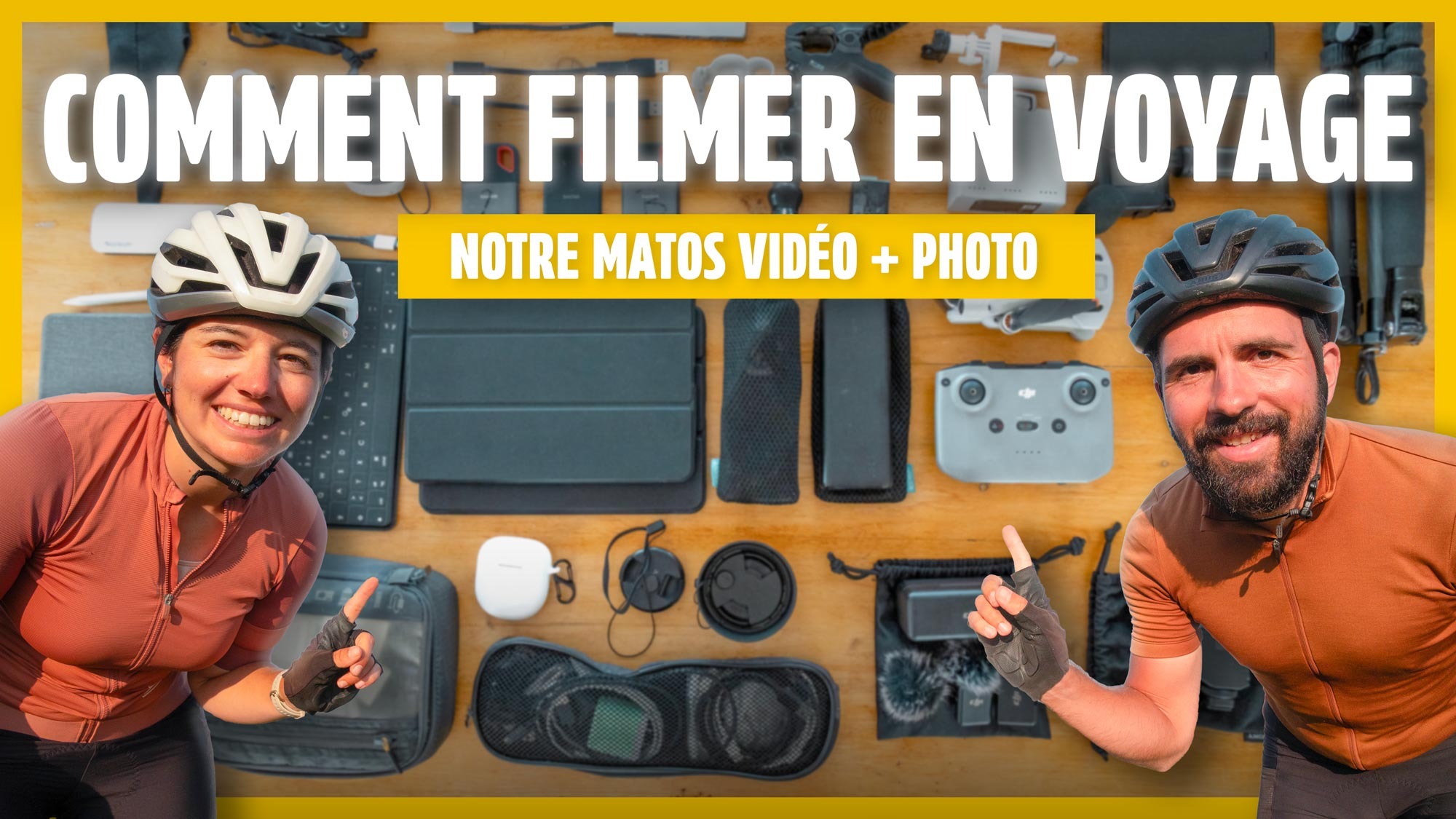 Quel matériel VIDÉO et PHOTO pour FILMER un VOYAGE à VÉLO ? thumbnail