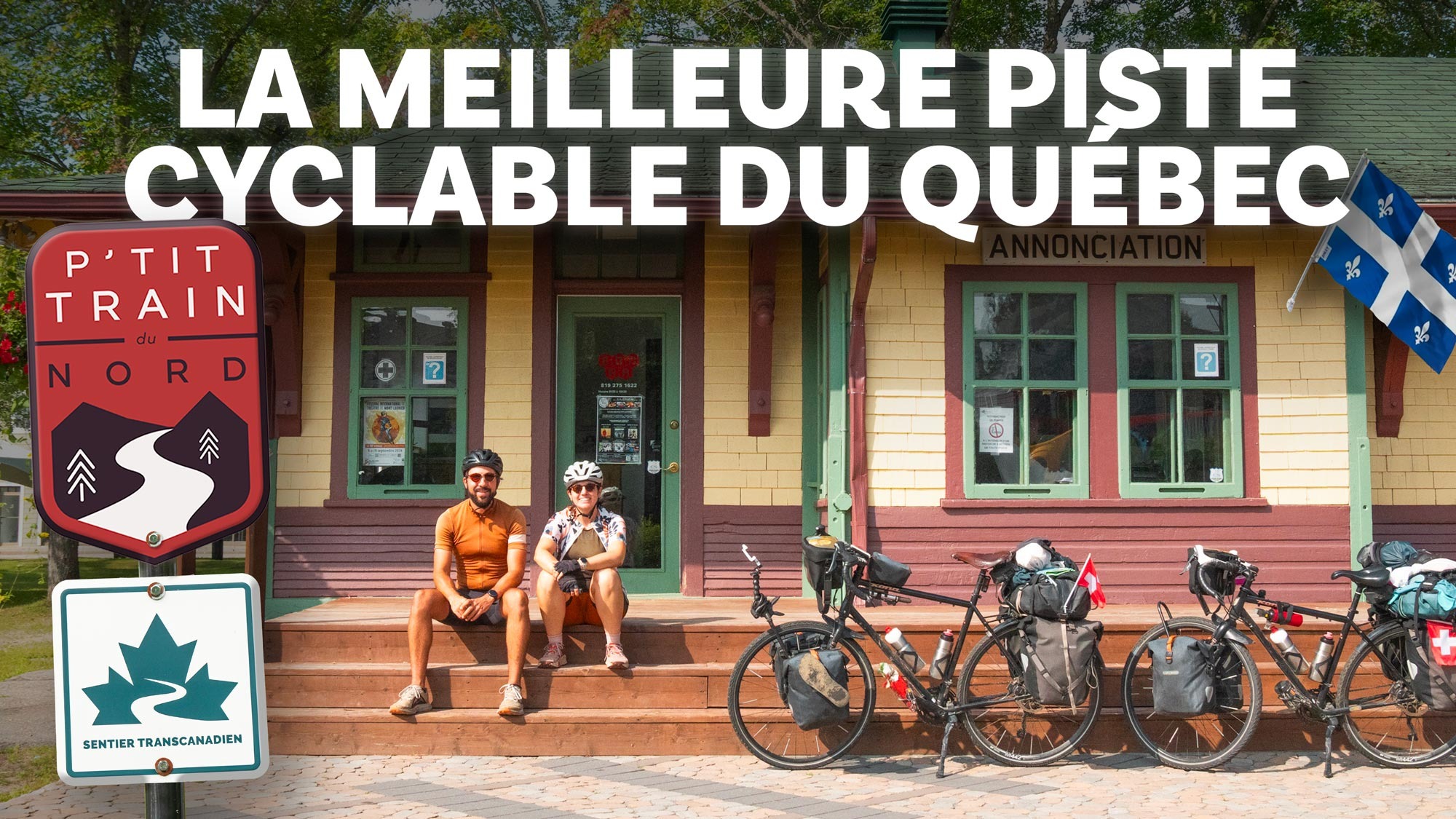 45 | Petit Train du Nord à Vélo : Bienvenu au Québec thumbnail