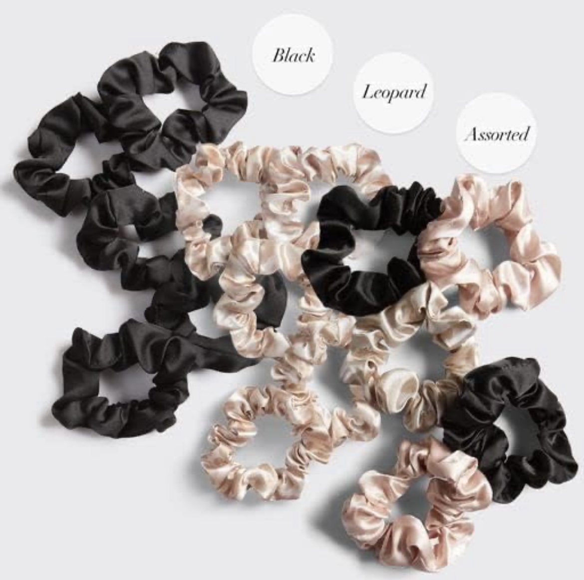Silk scrunchies thumbnail