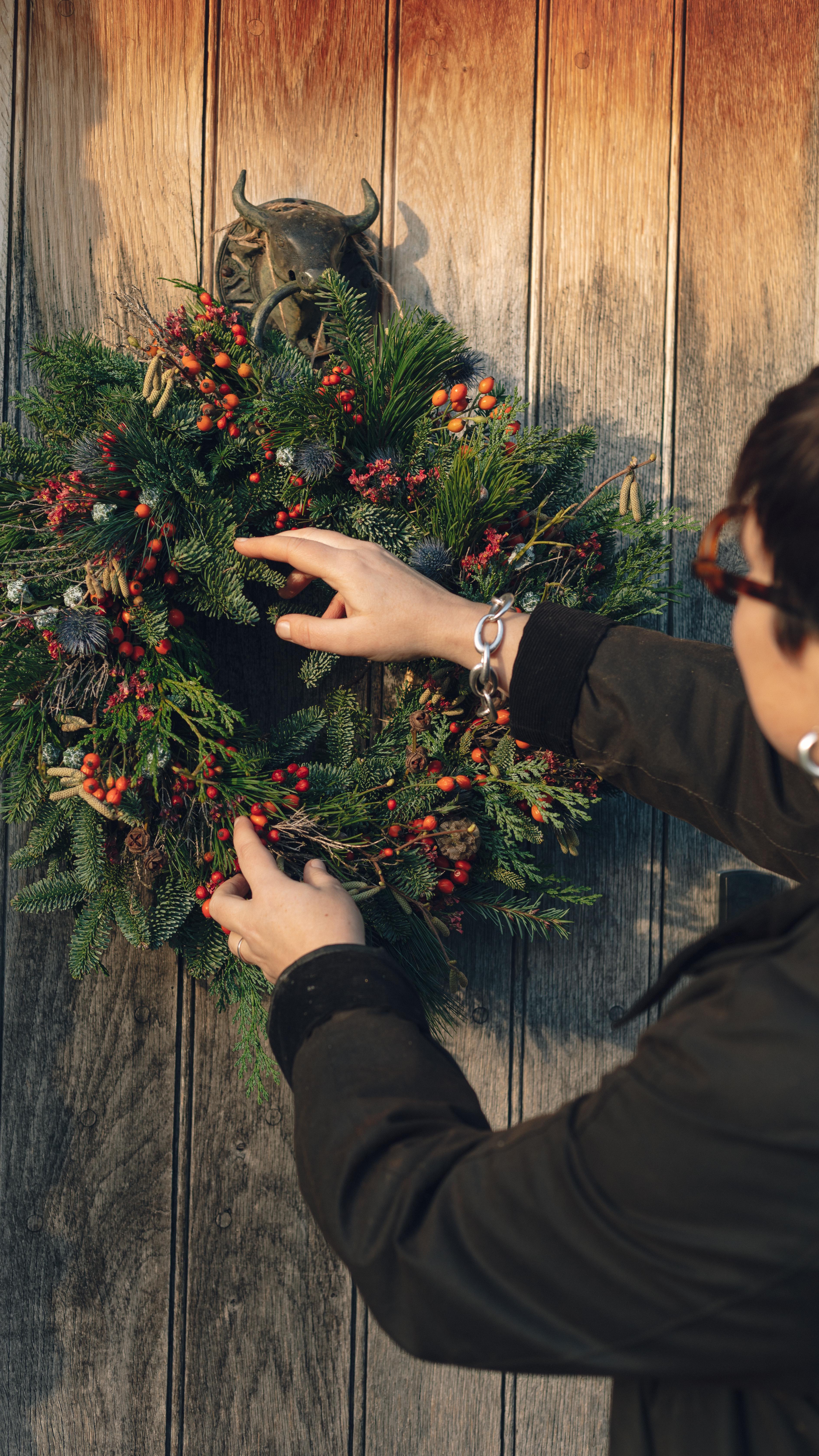 To mark the beginning of December, our halls have been adorned with dried botanicals sourced from across our estate, ref