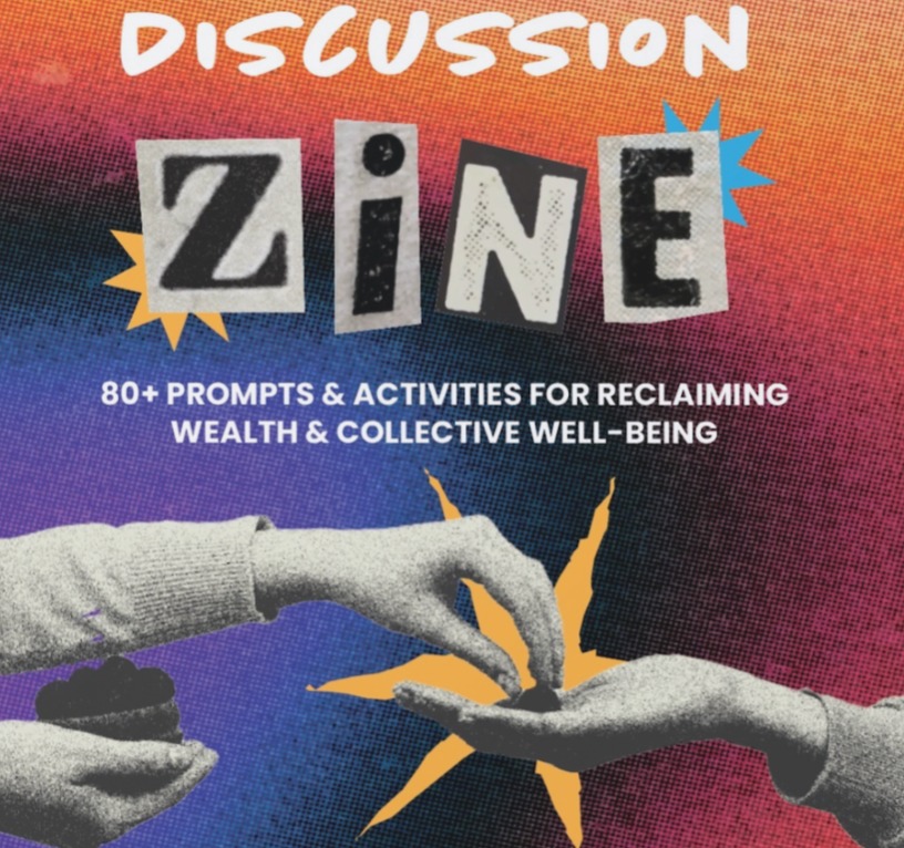 FREEBIE: Financial Activist Discussion Guide Zine PDF thumbnail