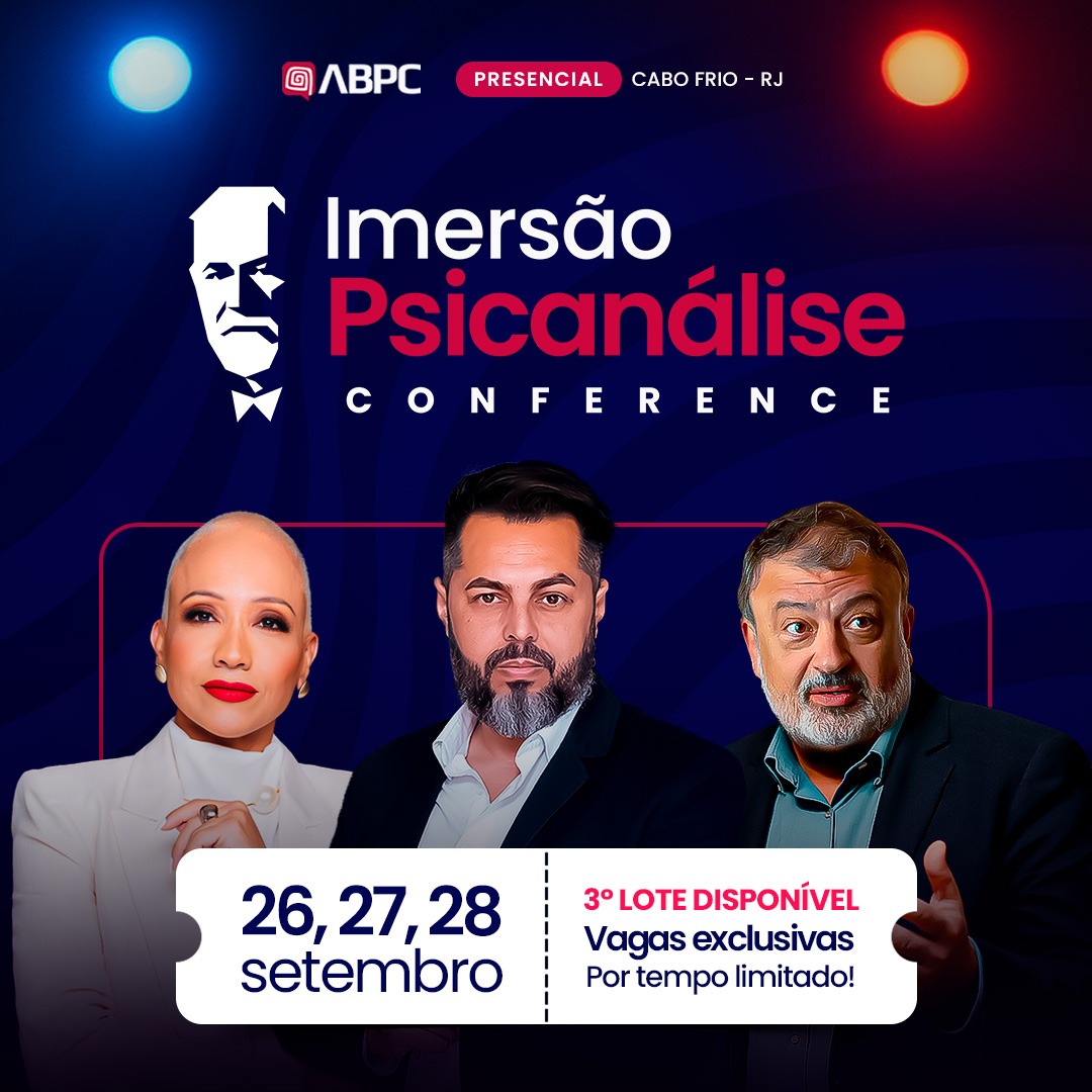 Imersão Psicanálise Conference - Evento Presencial - 3º Lote Já Disponível! thumbnail