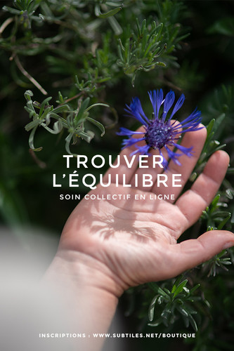 SOIN COLLECTIF EN LIGNE | Trouver l'équilibre | Lundi 9 juin (zoom) thumbnail