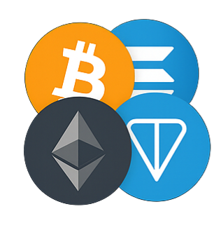Crypto: (BTC / ETH / USDT / LTC / TON) thumbnail