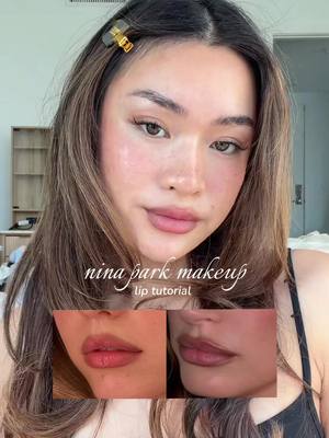 3 step bronzey lip 🤎 all exact prods linked in shopmy!  #ninaparkmakeup #lipcombo #lipcontour #haileybieberlipcombo 