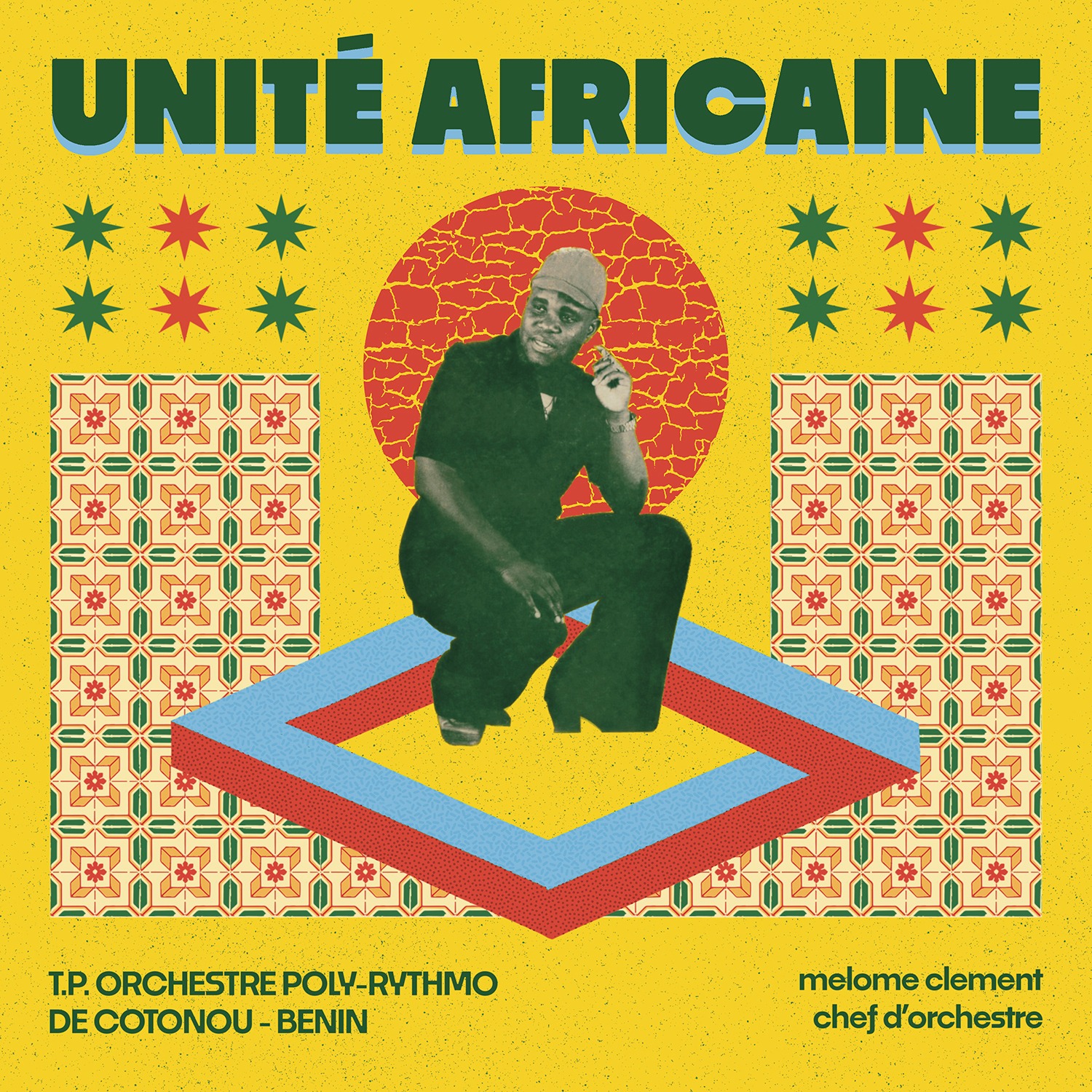 T.P. ORCHESTRE POLY-RYTHMO DE COTONOU BENIN - UNITE AFRICAINE 12" (CANOPY) thumbnail