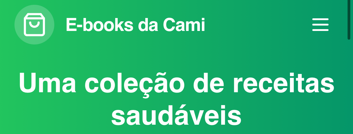 Coleção de E-books Saudáveis da Cami thumbnail