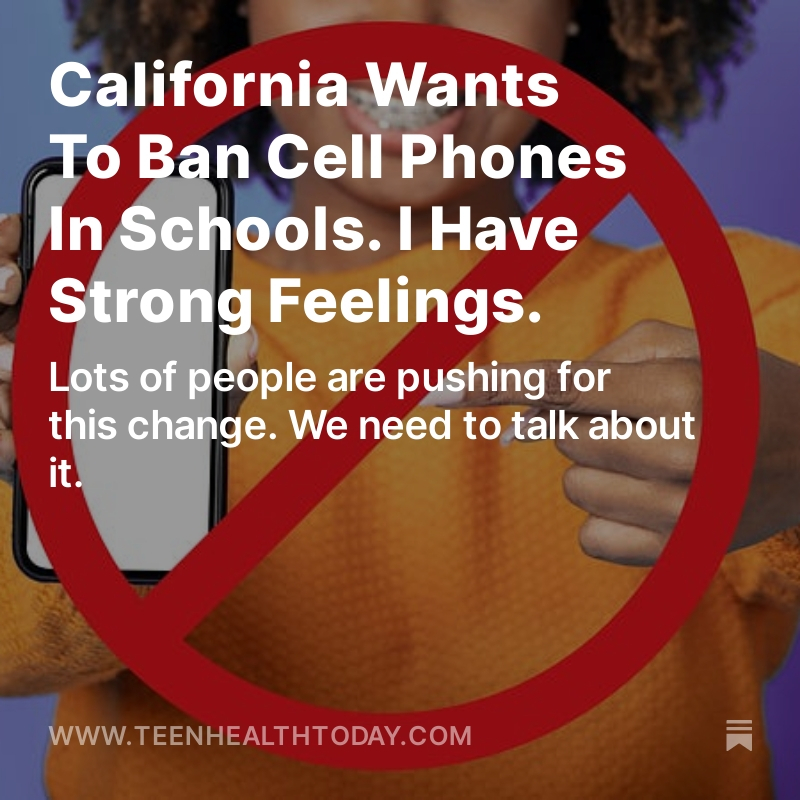 California Wants To Ban Cell Phones In Schools. I Have Strong Feelings thumbnail