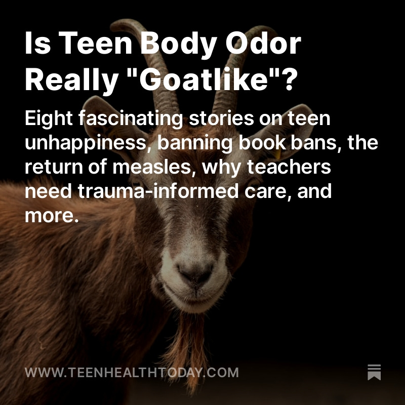 Is Teen Body Odor Really “Goatlike”? thumbnail