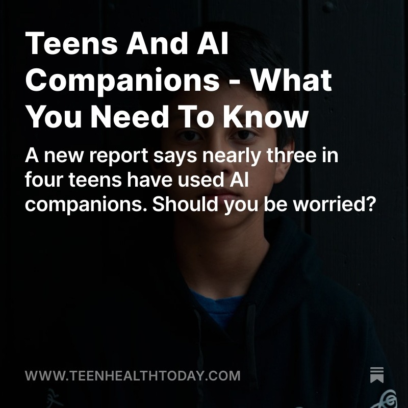 Teens And AI Companions - What You Need To Know thumbnail