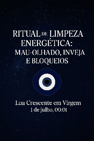 🧿 Ritual Limpeza Energética: Mau-Olhado, Inveja e Bloqueios - 1 Junho thumbnail