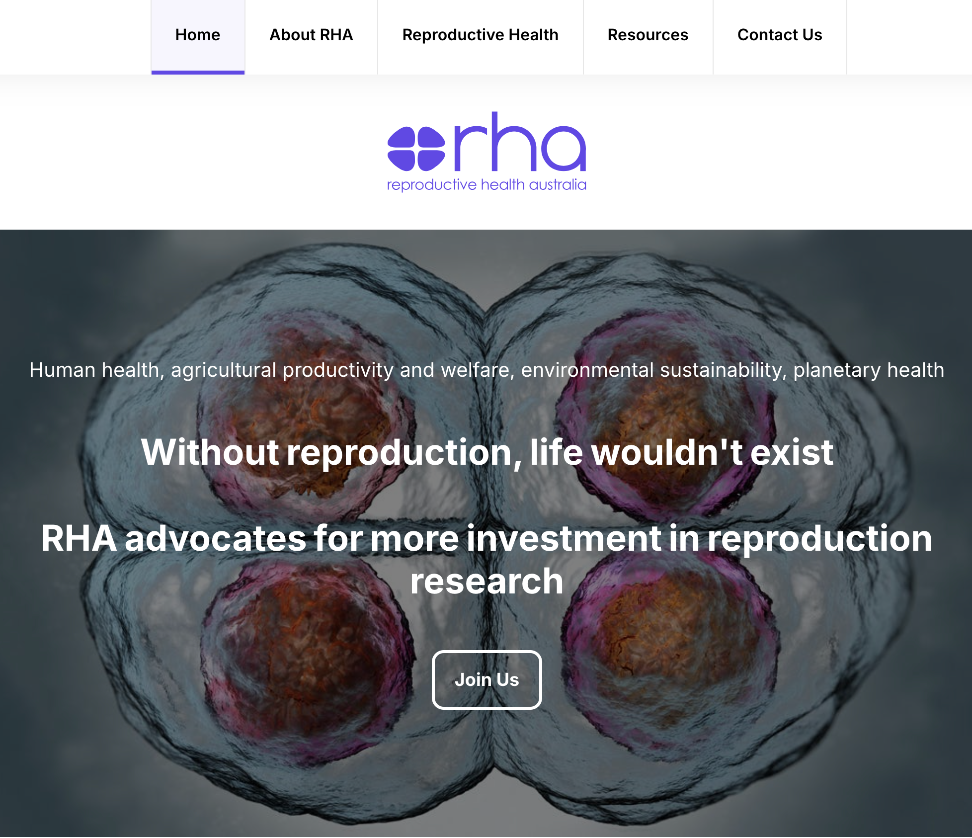 RHA Website thumbnail