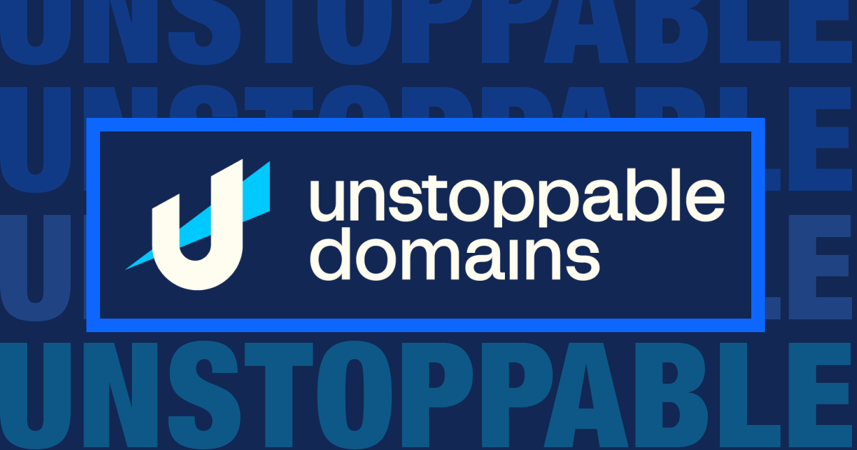 Unstoppable Domains — onchain domains for everyone thumbnail