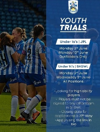 Huddersfield Town Youth Trials thumbnail