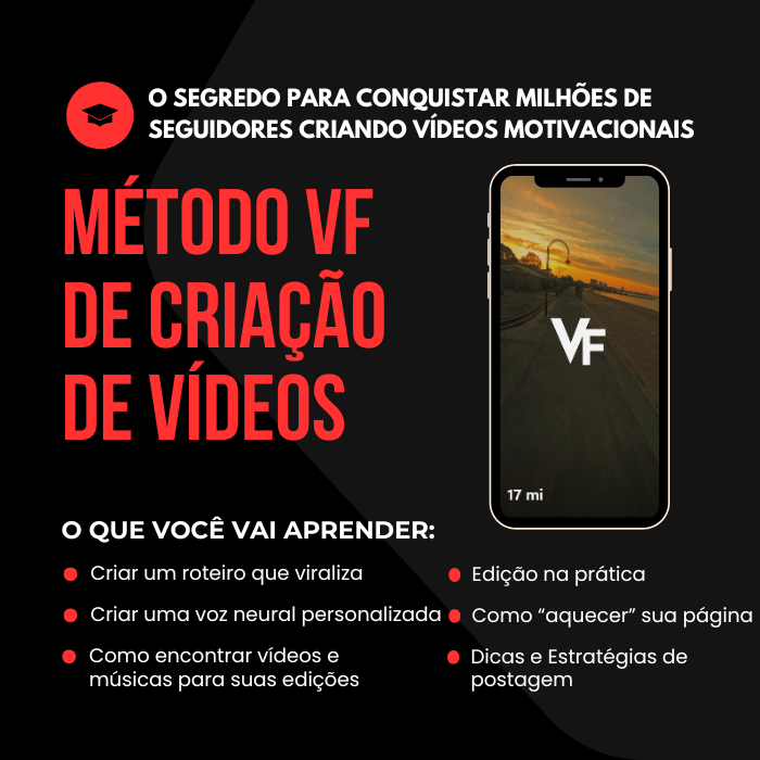 Curso Método VF de Criação de Vídeos Motivacionais thumbnail