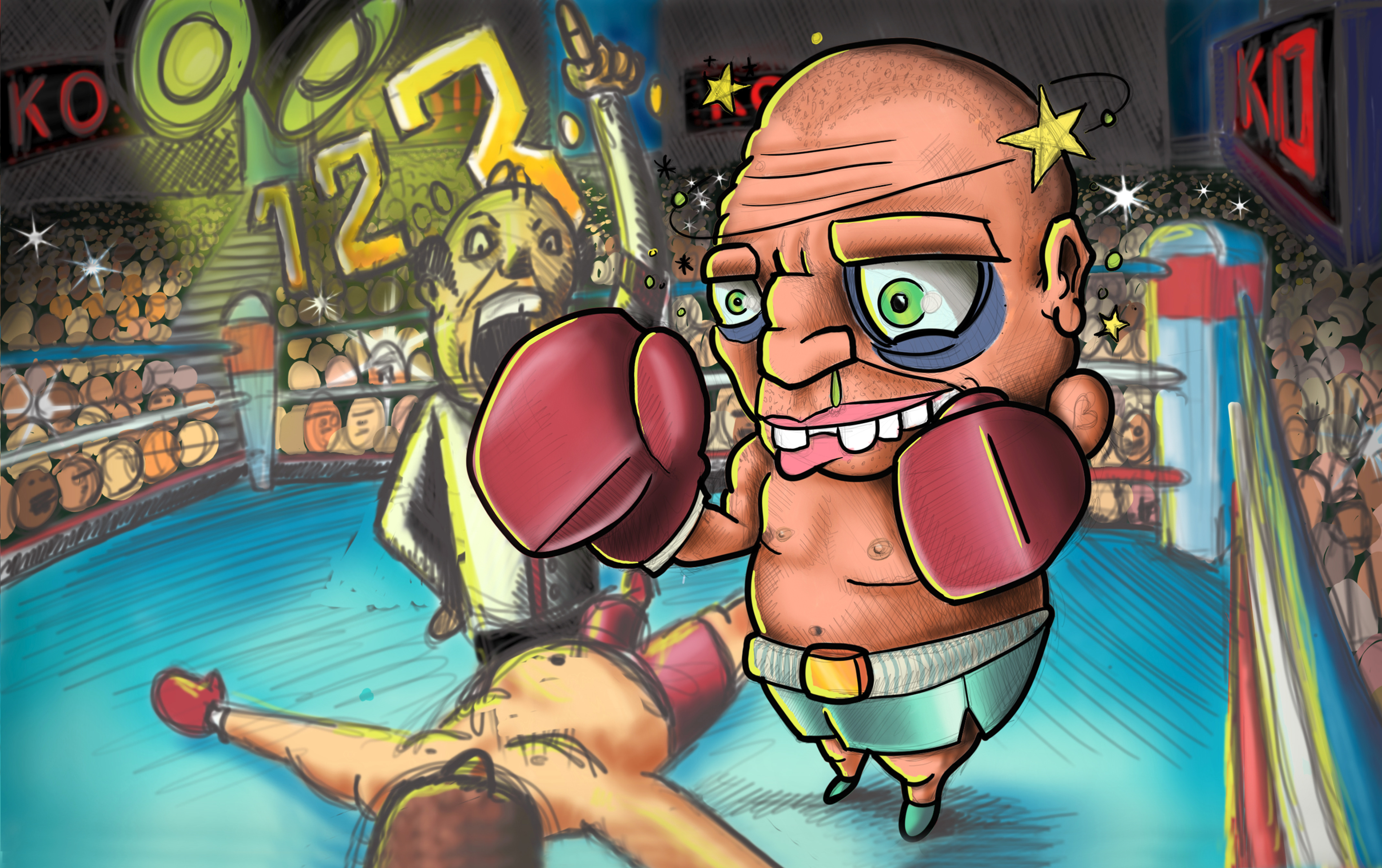 Canvas / Shadowboxer (18x24) thumbnail