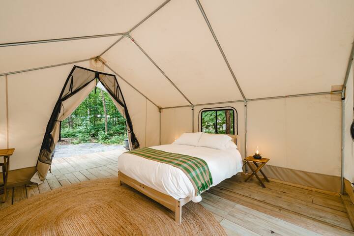 Glamping Tent with Ramp · NEW · sleeps 2 thumbnail
