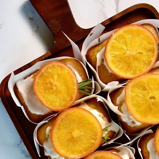 Mini Orange Velvet Cake x 12 thumbnail