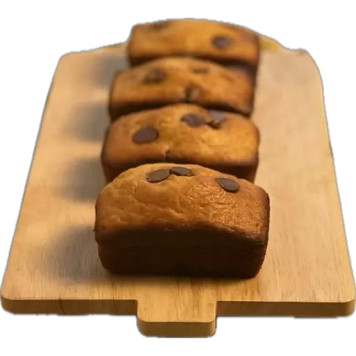 Mini Chocolate Chip Banana Bread x 10 thumbnail