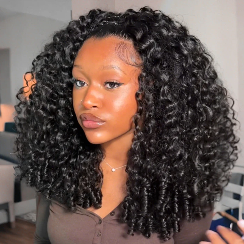 ISEE Burmese Curly Half Wig 24 inches 250% thumbnail